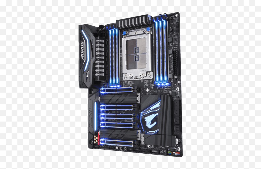 Gigabyte Launches X399 Aorus Gaming 7 Motherboard - Pcquest Aorus Gaming 7 X399 Png,Motherboard Png