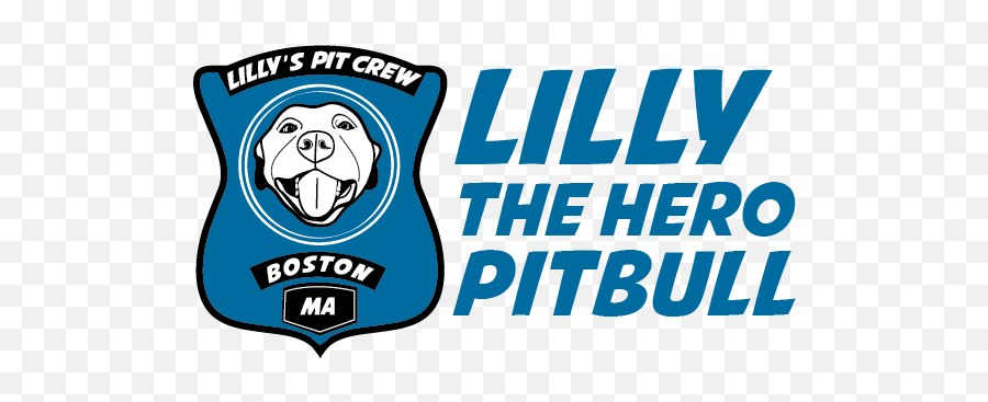 Lilly The Hero Pit Bull - Automotive Decal Png,Pitbull Logo