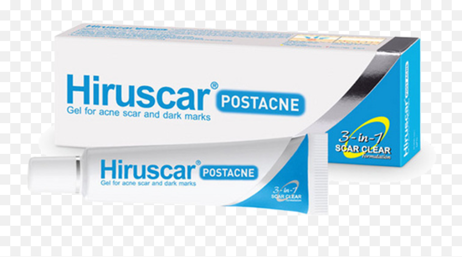 Details About 10g Hiruscar Post Acne 3 - In1 Scar Clear Gel For Treat Acne Scar And Dark Marks Horizontal Png,Scar Transparent