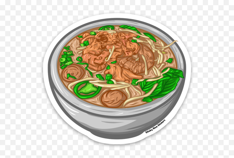 Pho Bowl - Pho Stickers Png,Pho Png