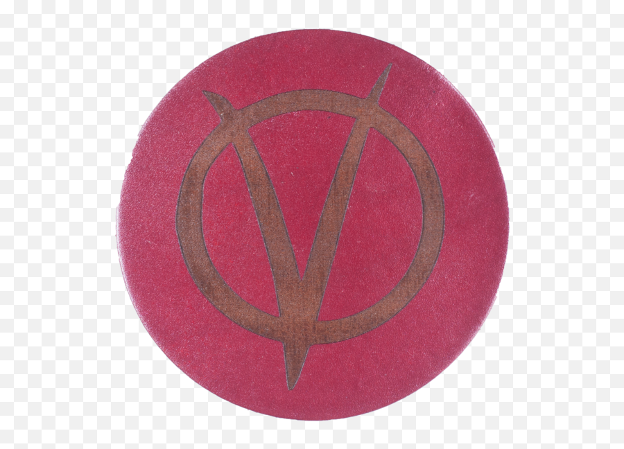 V Inspired Coaster - Circle Png,V For Vendetta Logo