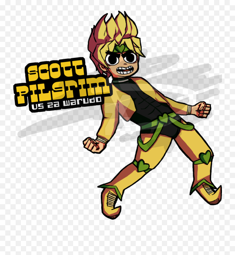 Download Free Png Hd Za Warudo - Scott Pilgrim Za Warudo,Pilgrim Png