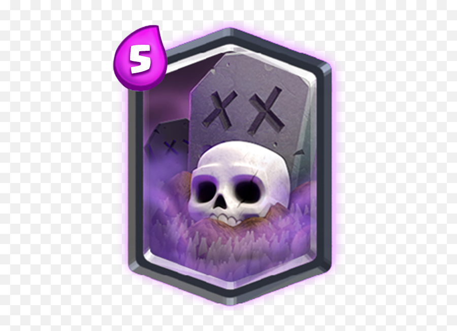 Clash Royale Cards Graveyard Png Image - Clash Royale Graveyard Card,Clash Royale Transparent