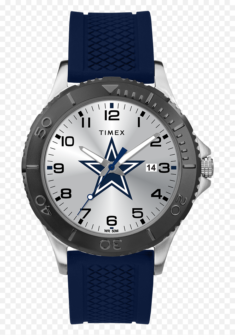 Gamer Blue Dallas Cowboys Watch Timex Tribute Nfl Collection - Timex Tribute Png,Dallas Cowboys Star Png