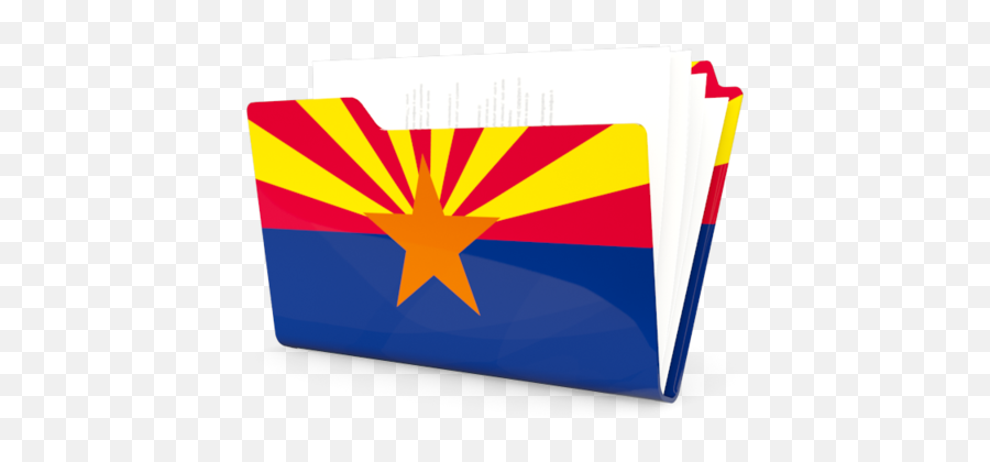 Folder Icon Illustration Of Flag Ofu003cbr U003e Arizona - Horizontal Png,Folder Icon Download