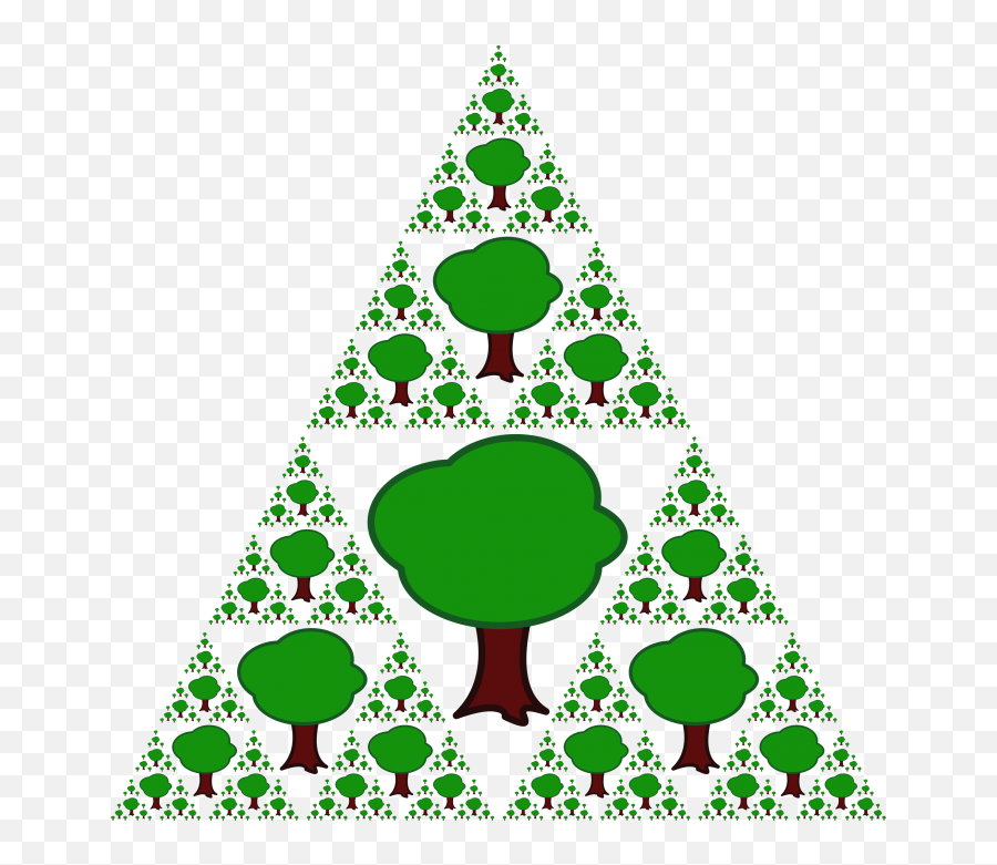 Technology Tree Png - Fractal Triangulo Arbol,Fractal Png