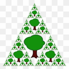Technology Tree Png - Fractal Triangulo Arbol,Fractal Png