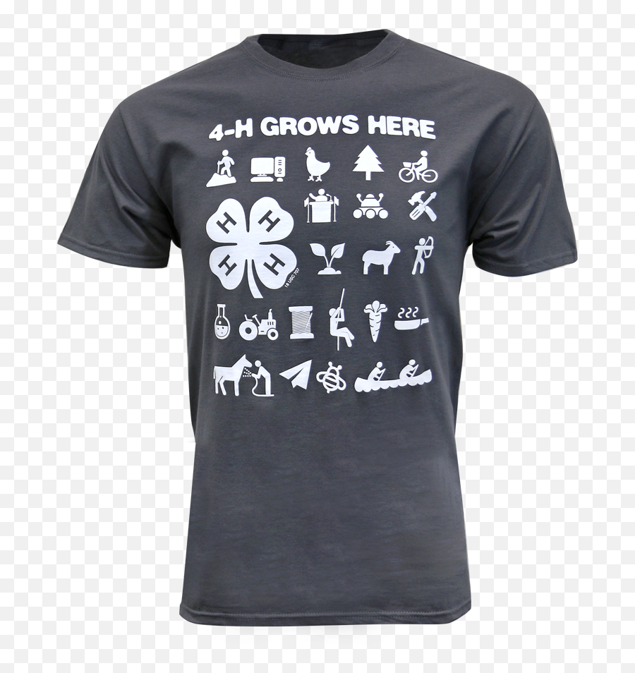 Heather Grey 4 - 4 H Shirts Png,Icon Tee Shirts