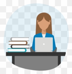 Gold Tutoring Program - Calweasel Office Worker png