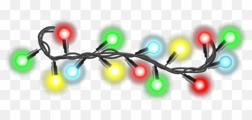 Christmas Lights Clipart Png Free