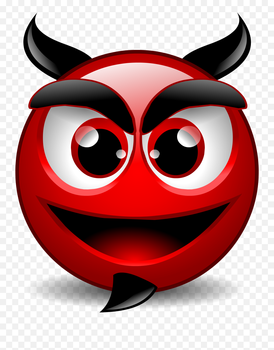 Smiley Emoticon Emoji Devil Animation - Smile Facebook Png,Devil Emoji Transparent