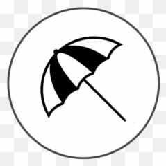 Insurance Quotes Smoller Agency - Black And White Beach Umbrella Clipart png