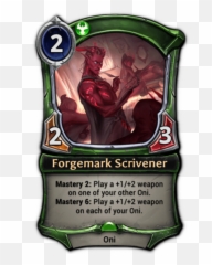 Forgemark Scrivener Eternal Card Game Wiki Fandom - Wasteland Broker png