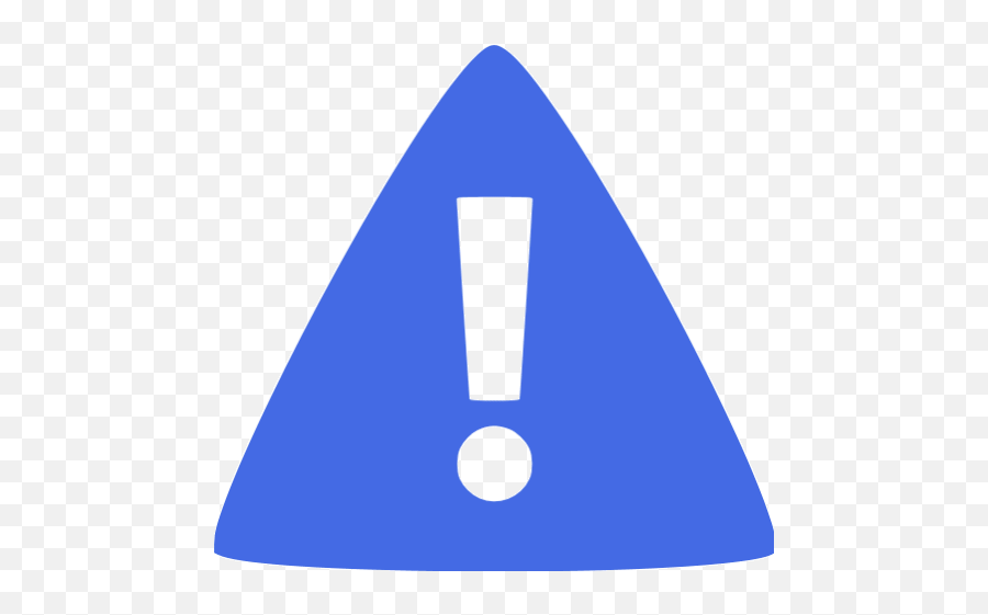 Royal Blue Alert Icon - Free Royal Blue Alert Icons Blue Error Icon Png,Alert Icon