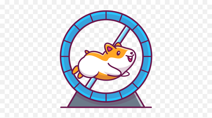 Rat Icon - Download In Colored Outline Style Hamster Vector Png,Cute Safari Icon
