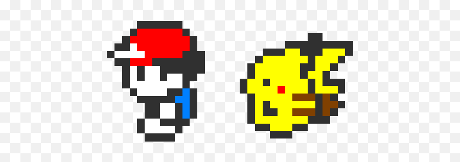 Pokemon Master Icon Guessing Game - Ash And Pikachu Pixel Png,Poke Icon