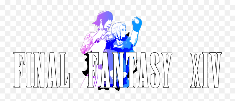 Gf And I Made Ff Style Logos With Our Characters Rffxiv - Language Png,Ffxiv Sprout Icon