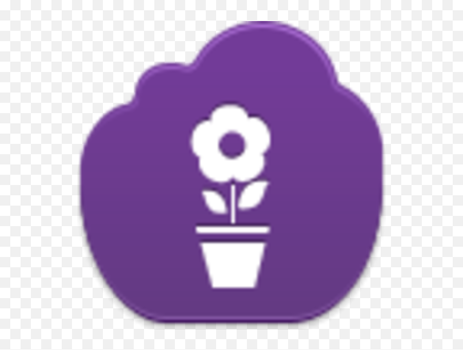 Pot Flower Icon Free Images - Vector Clip Art Girly Png,Flower Pot Icon