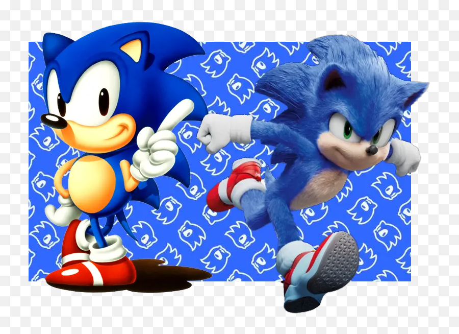 Iconic Video Game Characters Then And Now - The Pixels Sonic Sega Png,Donkey Kong Tropical Freeze Dk Icon