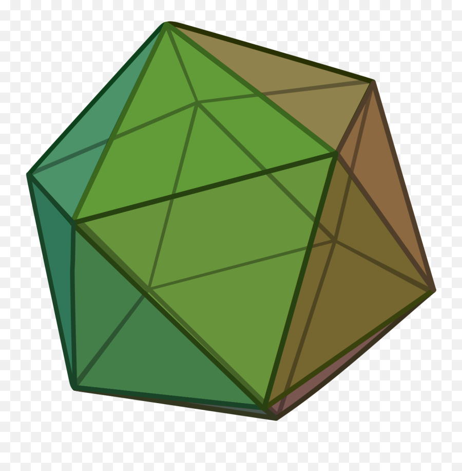 Icosahedron - Wikipedia Icosahedron Png,D20 Png