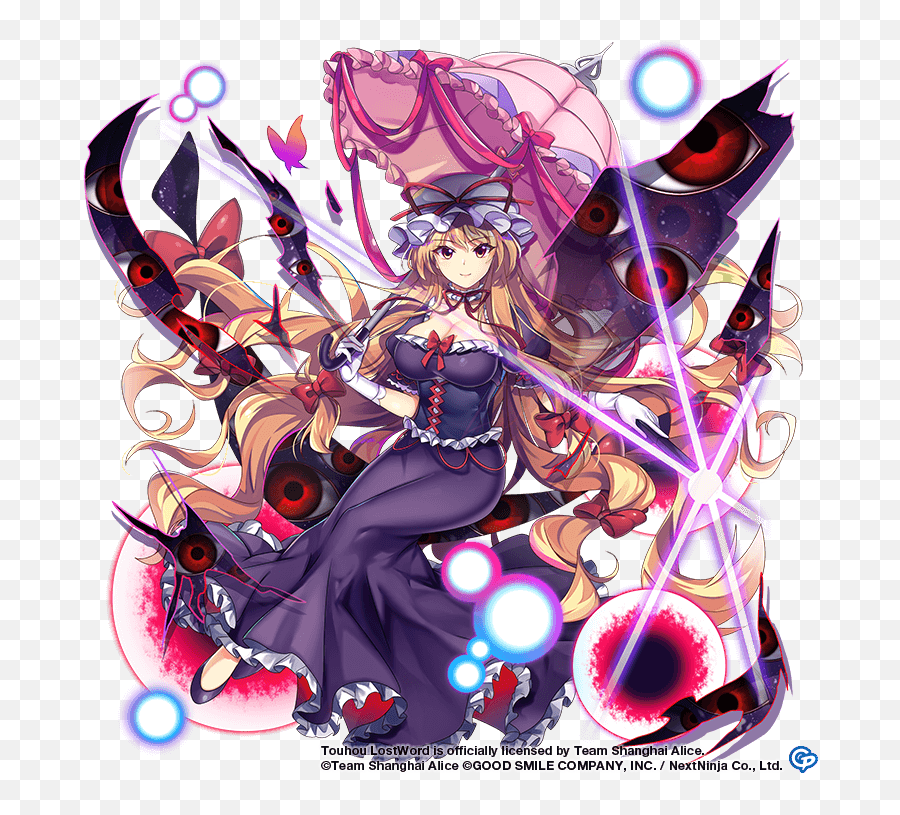 Yukari Yakumo Touhou Lostword Wiki - Gamepress Yukari Touhou Lost Word Png,Sakuya Izayoi Icon