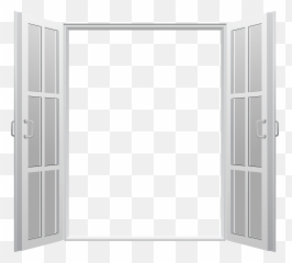 Window Door Columns Clip Art - Window Clipart Png Download,Door Png
