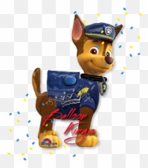 Download Paw Patrol Chase Png - Large Chase Paw Patrol Air Chase Paw Patrol Figurine,Paw Patrol Png