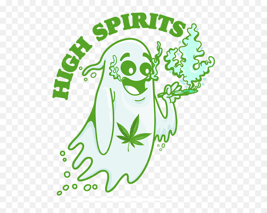 Funny Halloween Marijuana Cannabis Ghost Design For Weed Smokers Bath Towel - Piano Keys Circle Png,Weed Smoke Png