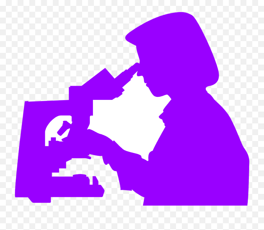 Science Clipart Microscope - Women In Science Png,Scientist Clipart Png