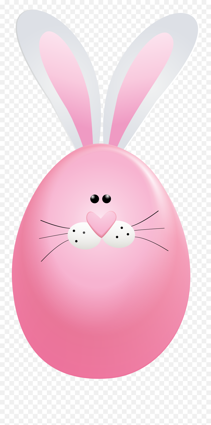 Download Heart Easter Cartoon Rabbit Egg Bunny Clipart Png - Rabbit,Bunny Clipart Png