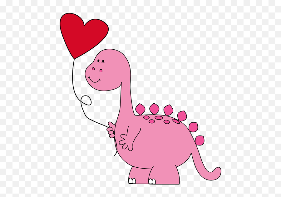 Valentine Dinosaur Cliparts Free Download Clip Art - Valentines Clipart Dinosaur Png,Dinosaur Clipart Png