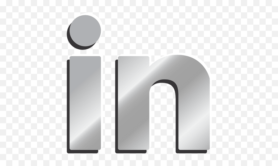 Linkedin Silver Icon - Icone Site Prata Png,Linkedin Transparent