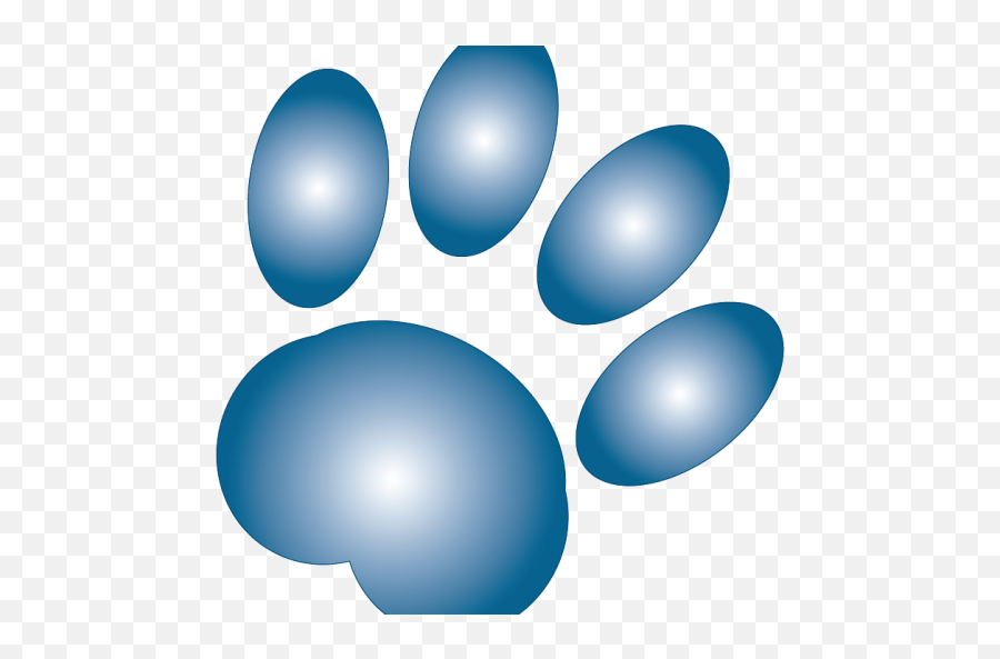 Cropped - Pawprintpng Circle,Paw Print Png