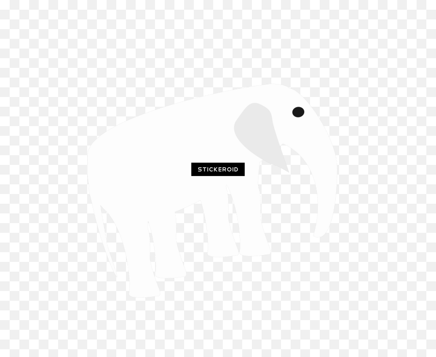 White Elephant - Indian Elephant Png Download Original Indian Elephant,Republican Elephant Png