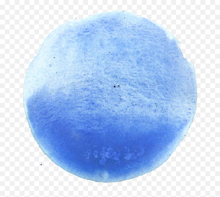Blue Watercolor Circle Transparent - Transparent Watercolor Circle Png,Blue Circle Png