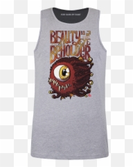 For Fans By Fanseye Of The Beholder Menu0027s Tank Top - Beauty Is In The Eye Of The Beholder Png,Beholder Png