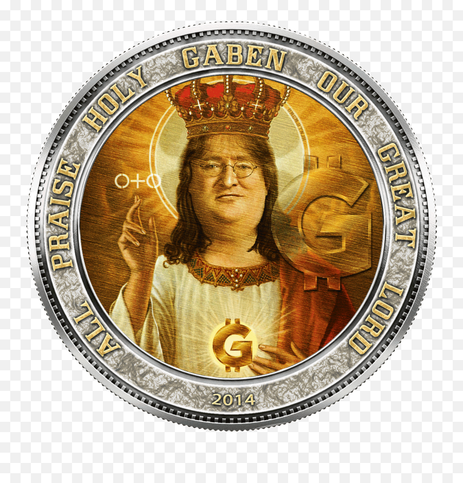 Gabencoin - Gabe Newell Png,Gaben Png