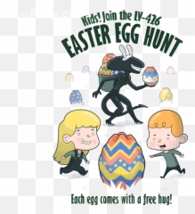 Alien Easter Egg Hunt - Xenomorph Easter Transparent Xenomorph Easter Png,Xenomorph Png