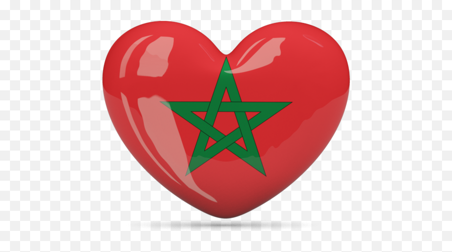 Download Free Png Heart Icon Flag Of Morocco - Haitian Flag Png,Heart Icon Png
