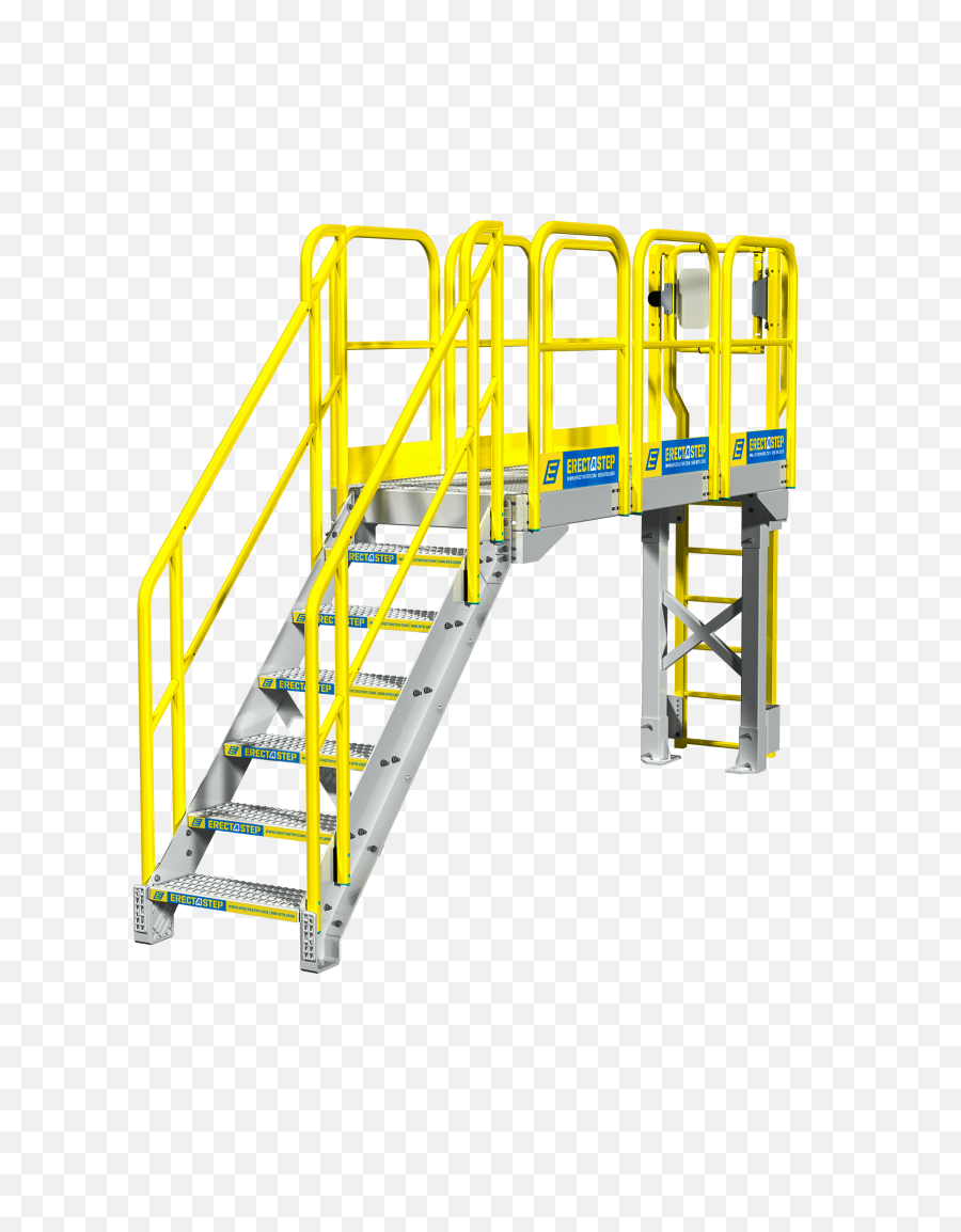 Download Hd Industrial Catwalk Stair - Catwalk Stairs Png,Stair Png