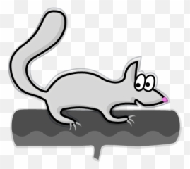Possumu0027s Log - Rat On The Log Clipart Png,Possum Png