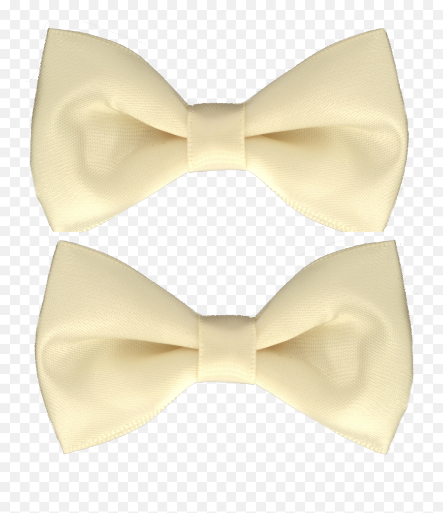 Set Of Hair Clips With Satin Ivory Bow - Your Little Miss Purple Bow Clip Png Yourlittlemiss,Bow Transparent