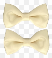 Set Of Hair Clips With Satin Ivory Bow - Your Little Miss Purple Bow Clip Png Yourlittlemiss,Bow Transparent