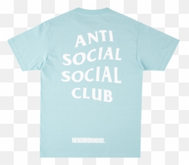 Anti Social Club Cotton Turbo - Short Sleeve Png,Anti Social Social Club Logo