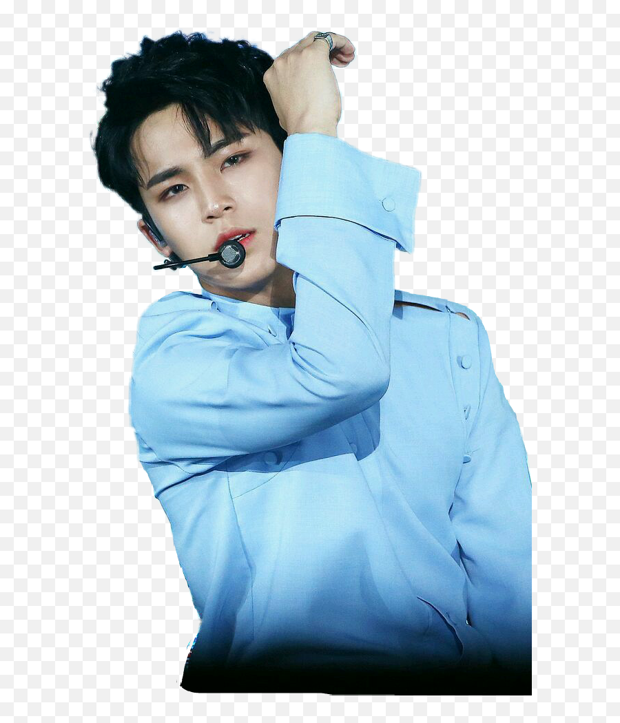 Download Mingyu Seventeen Blue Png - Kim Mingyu Transparent Mingyu Png,Seventeen Png