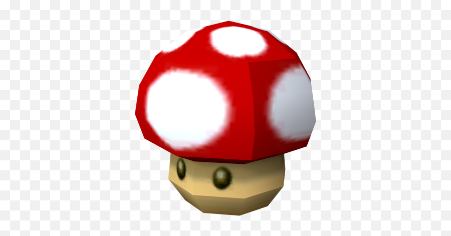 Gamecube - Mario Kart Double Dash Mushroom The Models Mario Double Dash Mushrooms Png,Mario Mushroom Png