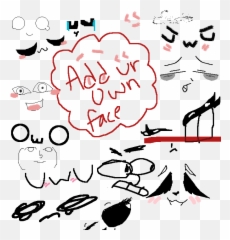 Pixilart - lenny face by xjiminiex Drawings With Uwu Face png