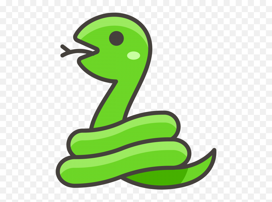 Download Snake Emoji Icon - Png Download Snake Emoji,Snake Emoji Png