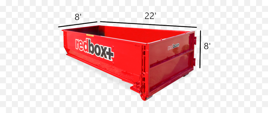 Roll Off Dumpster Rental In Lancaster Pa Redbox - Horizontal Png,Dumpster Png