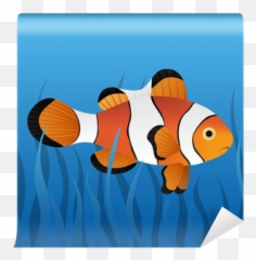 Clownfish Wall Mural U2022 Pixers - We Live To Change Ocellaris Clownfish Png,Clownfish Png